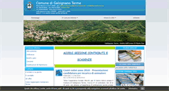 Desktop Screenshot of galzignanoterme.org